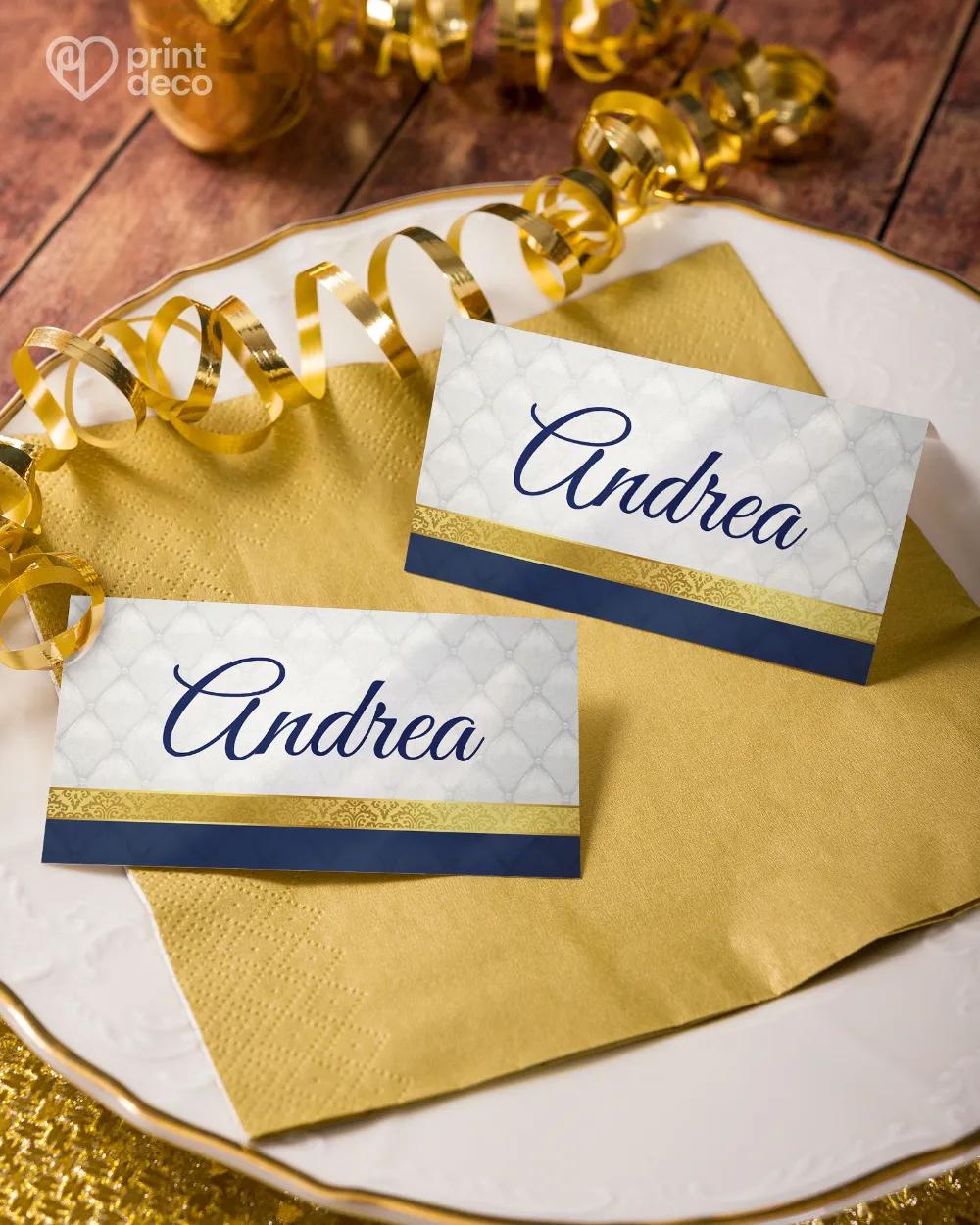 Jmenovky na oslavu s královským motivem 1/5