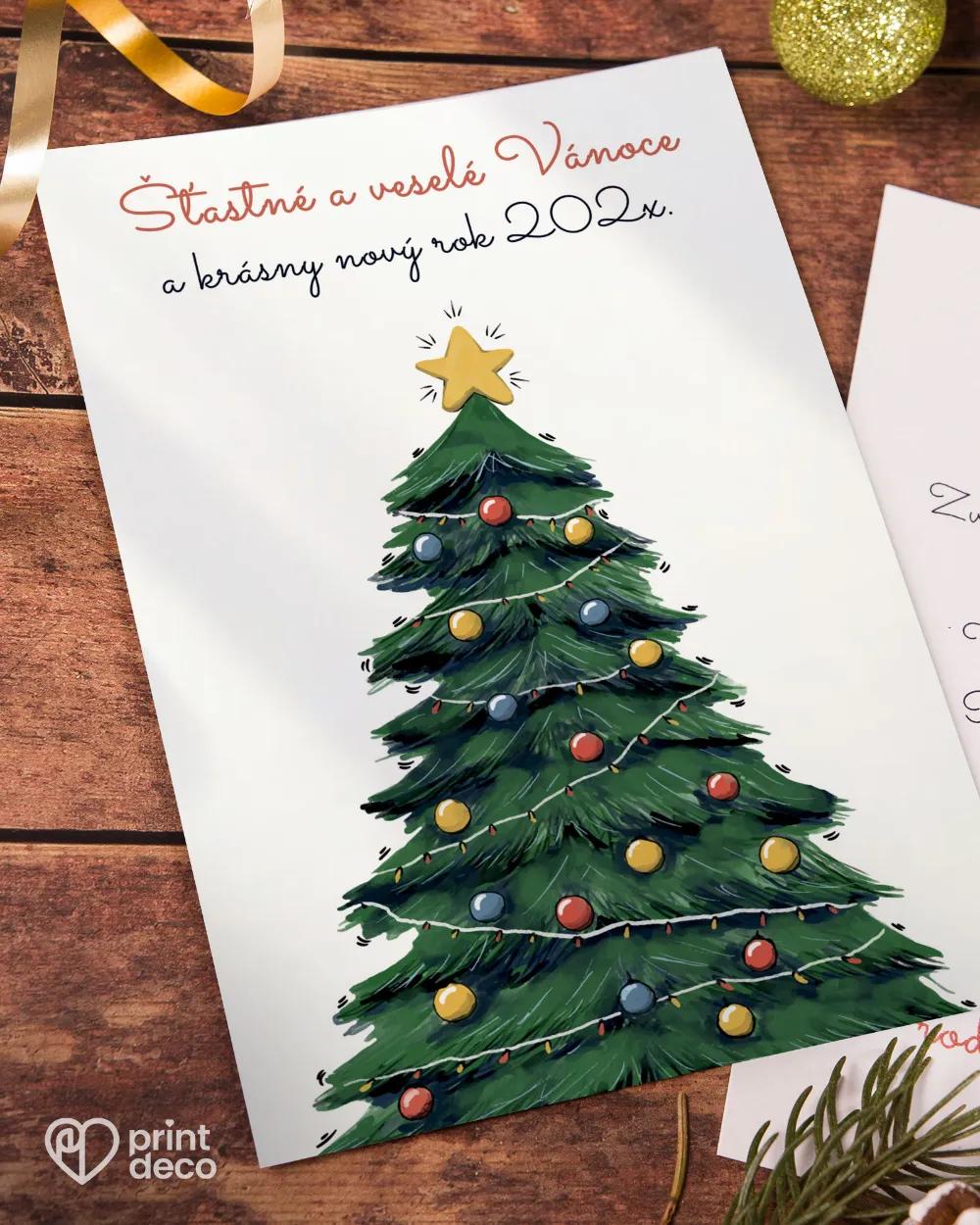 Vánoční pozdrav s veselými světýlky 3/4