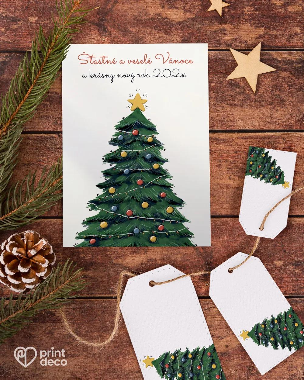 Vánoční pozdrav s veselými světýlky 2/4