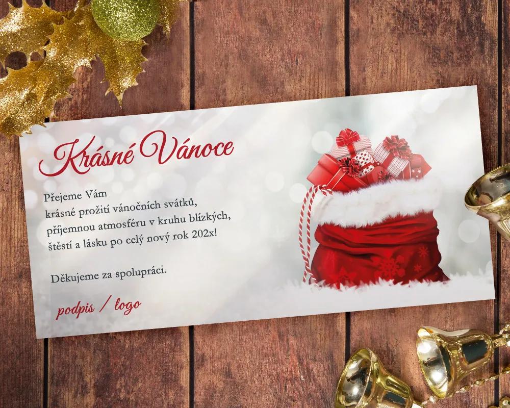 Vánoční pozdrav se Santovým pytlem 1/2