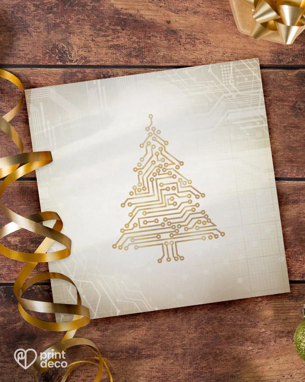 Vánoční pozdrav IT stromek 1/3