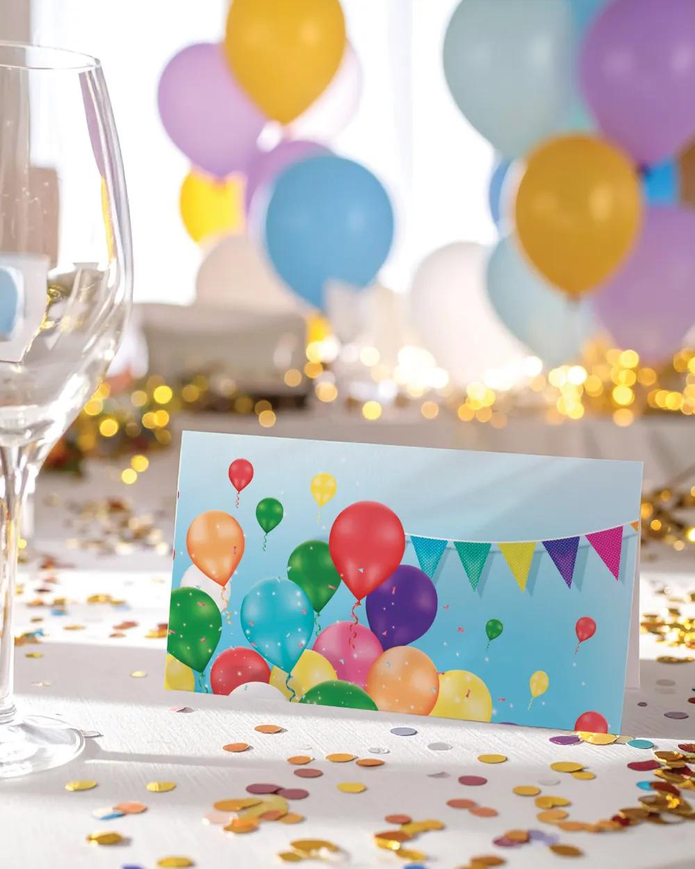 Jmenovky na oslavu Párty balóny 1/4