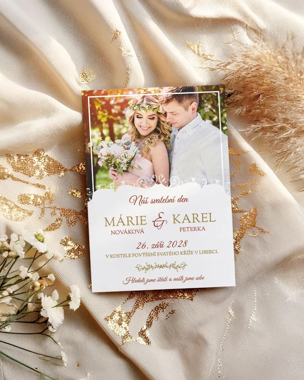 Svatební tiskoviny – Čaro okamihu 1/2