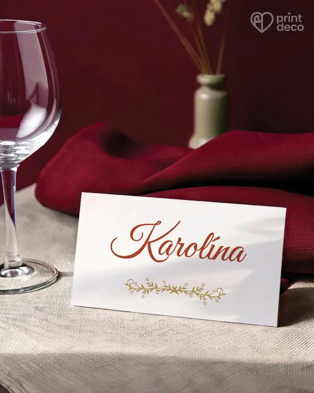 Svatební jmenovky – Kouzlo okamžiku 0/1