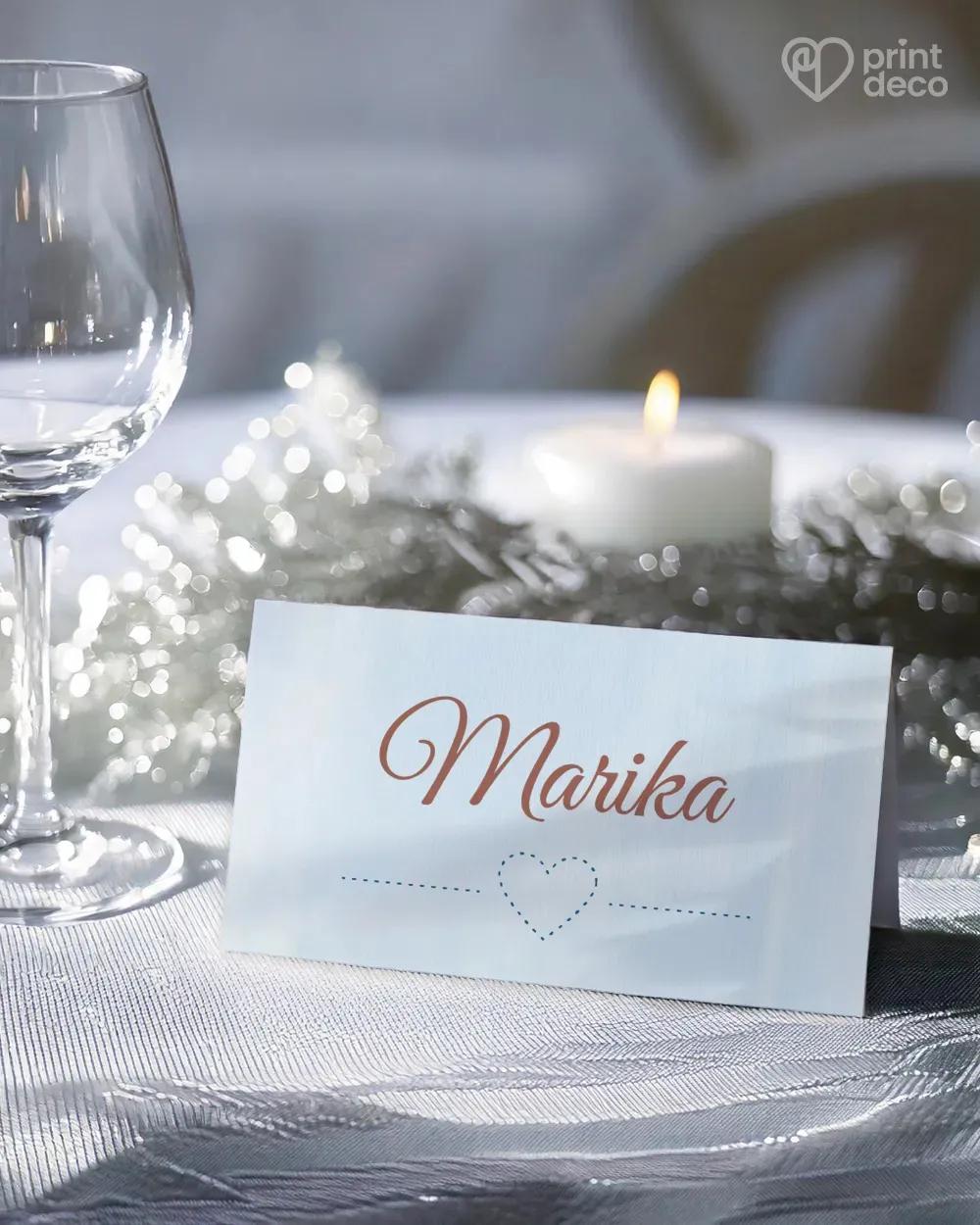 Svatební jmenovky – Čistá láska 0/1