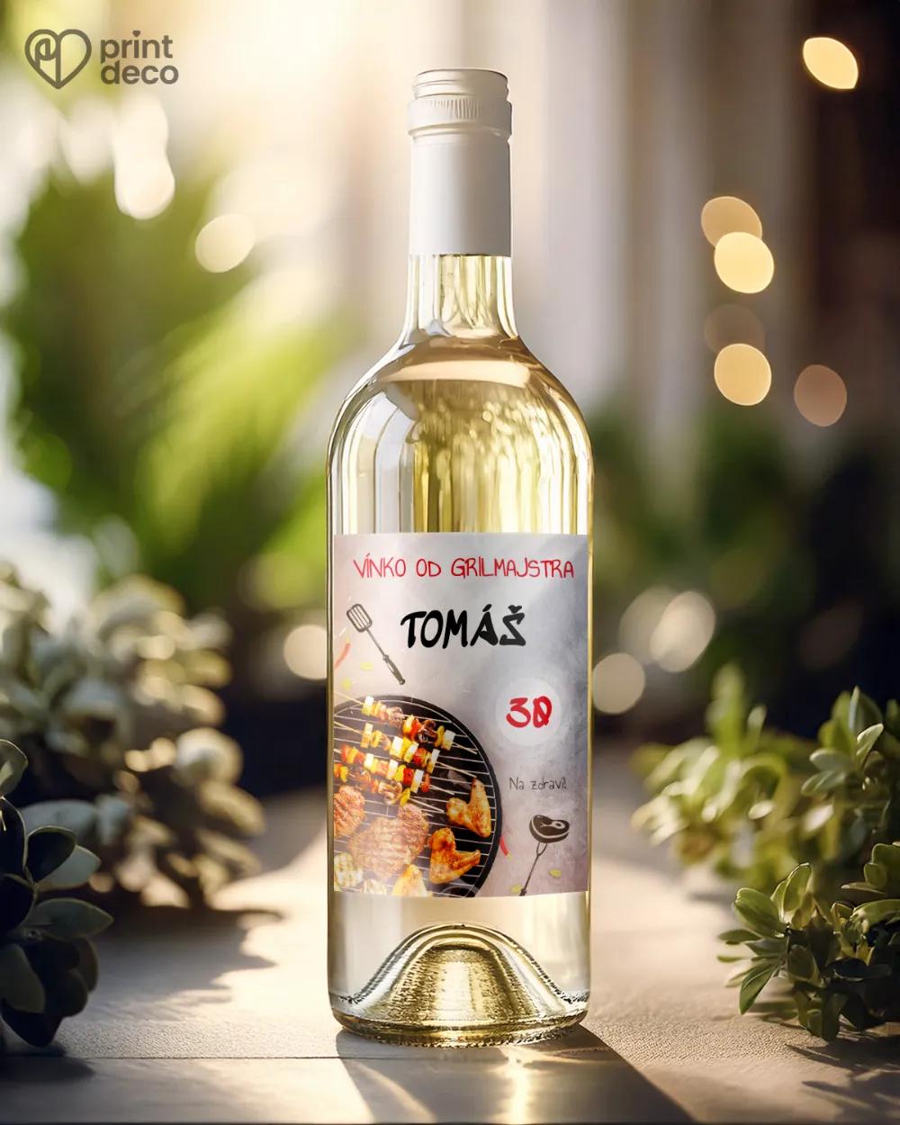 Etikety na láhve Grilovačka II. 1/2