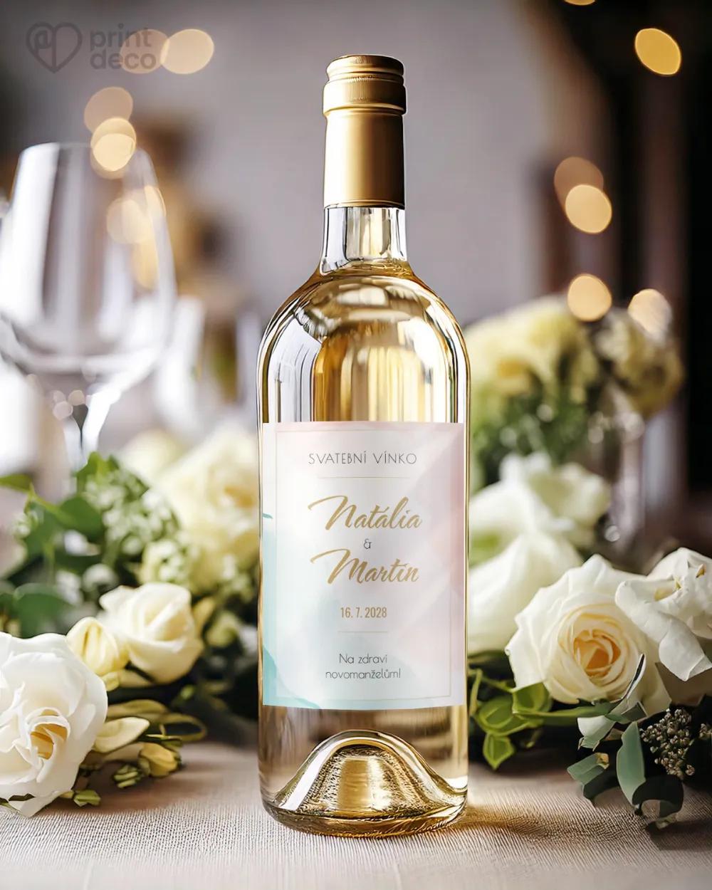 Svatební etikety Abstrakt I. 1/2