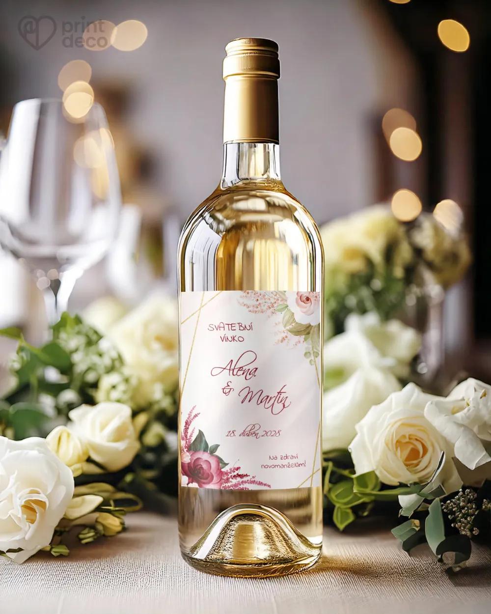 Svatební etikety Botanic II. 1/2