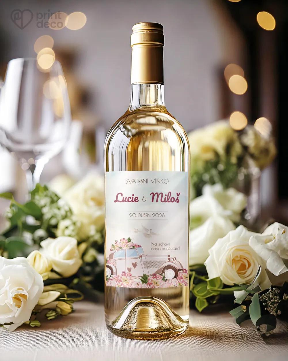 Svatební etikety Retro láska 1/2