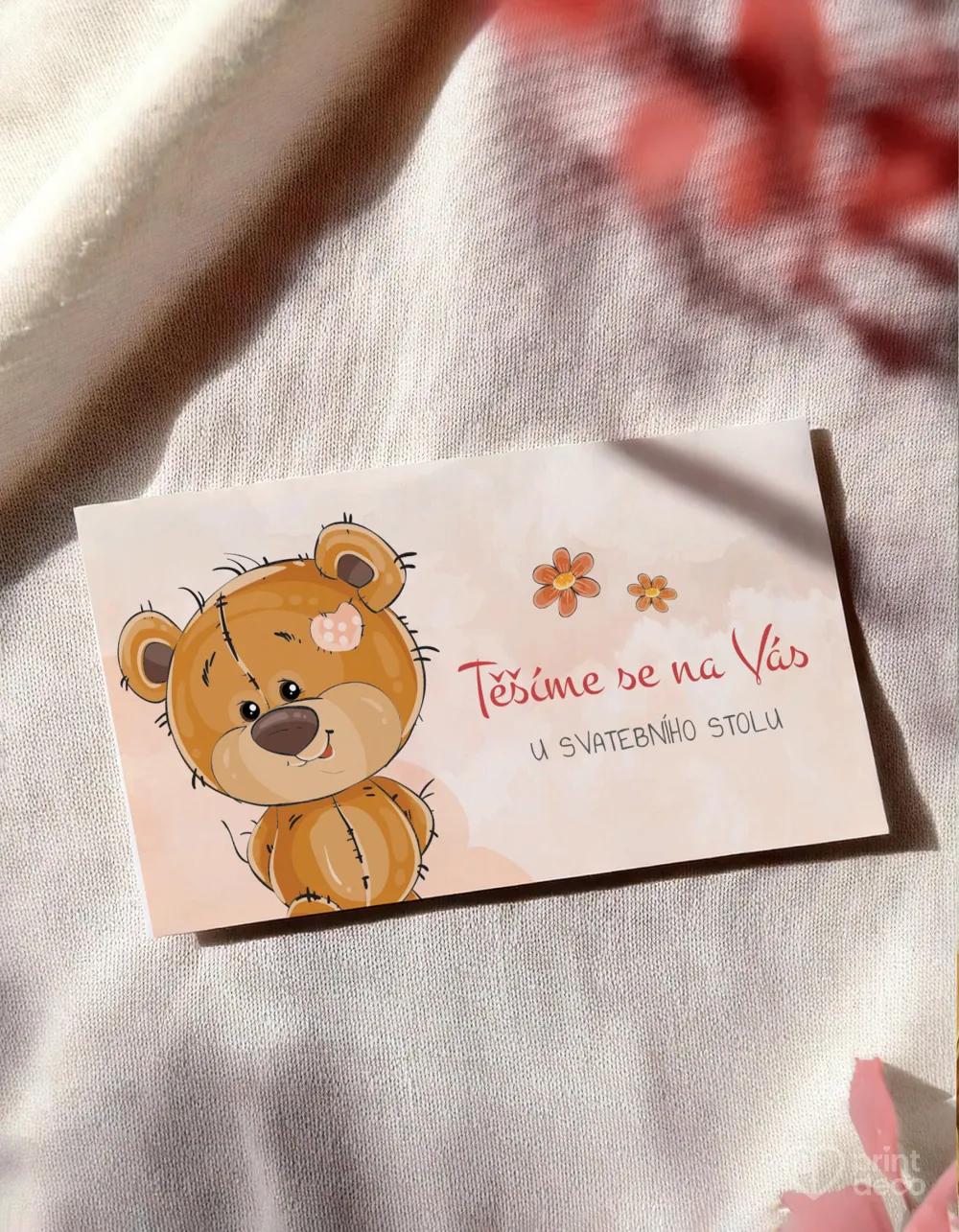 Pozvánky ke stolu – Medvídek 1/2