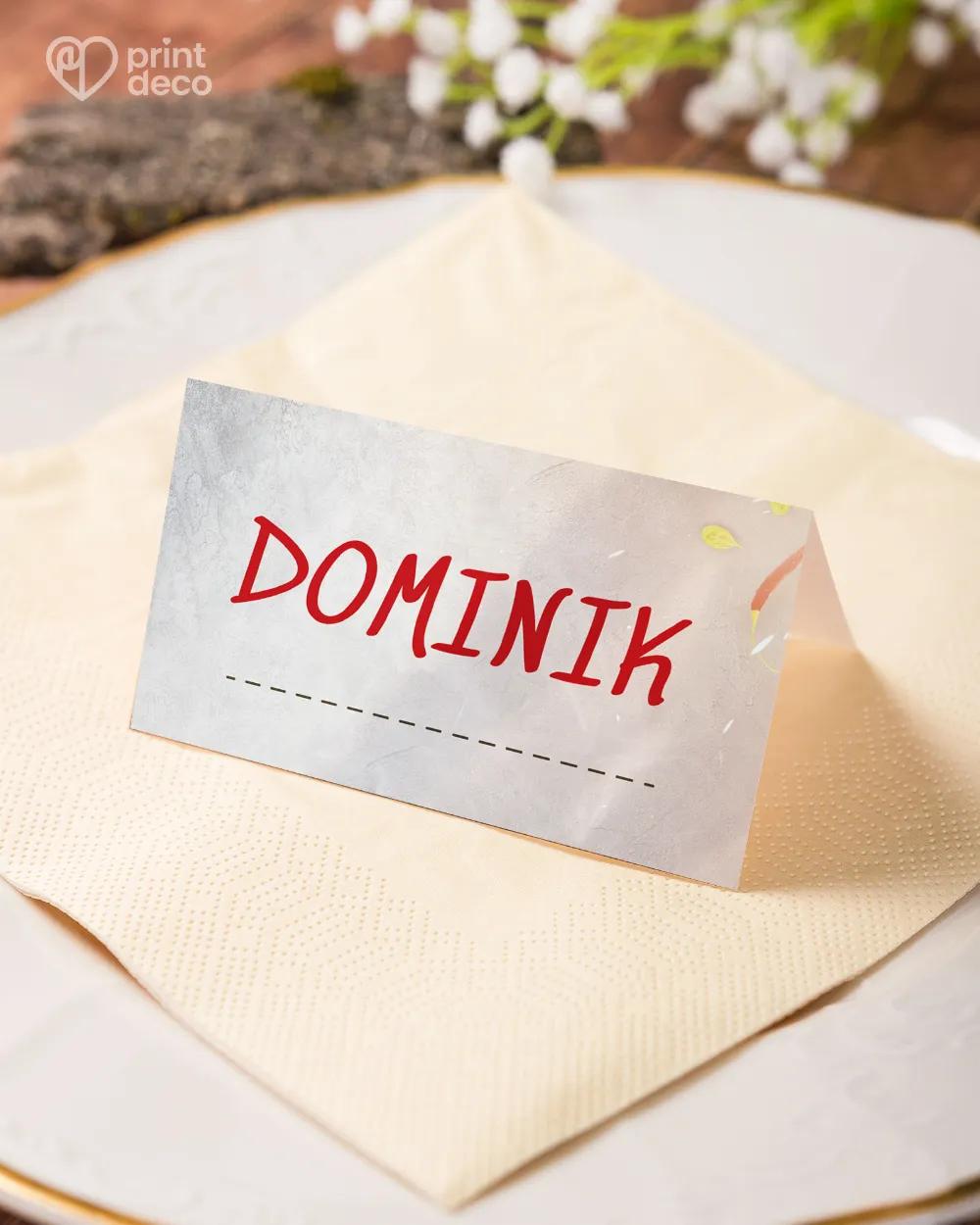 Jmenovky na oslavu Grilovačka II. 3/7