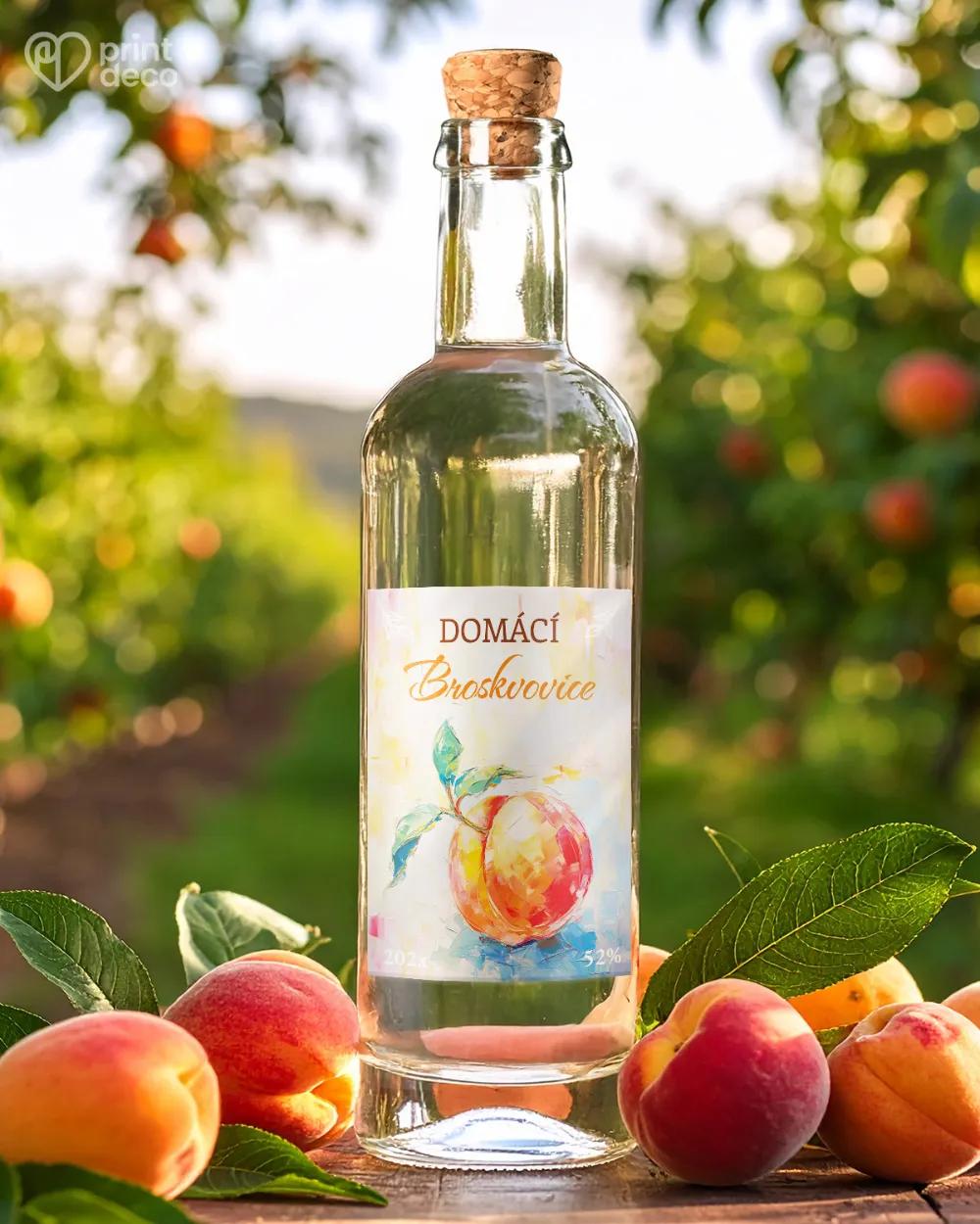 Etikety na broskvovici – motiv 01 1/2