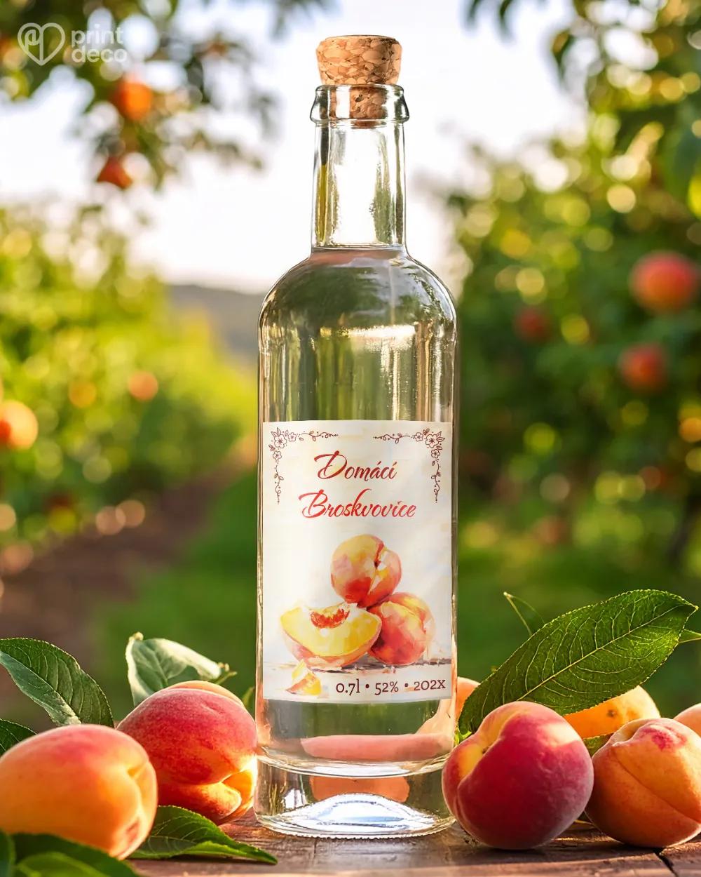 Etikety na broskvovici – motiv 02 1/2