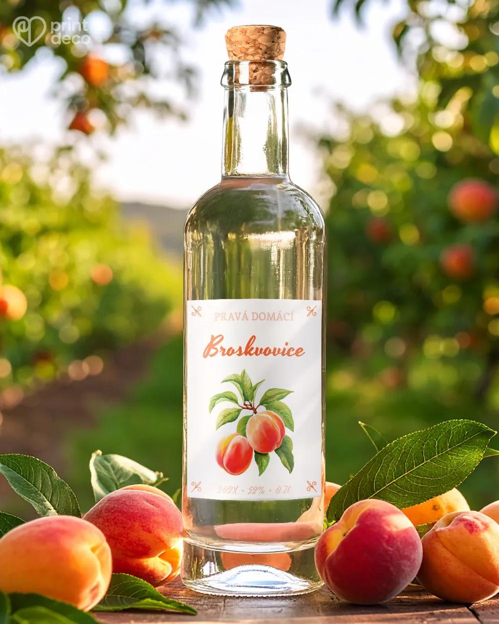 Etikety na broskvovici – motiv 08 1/2