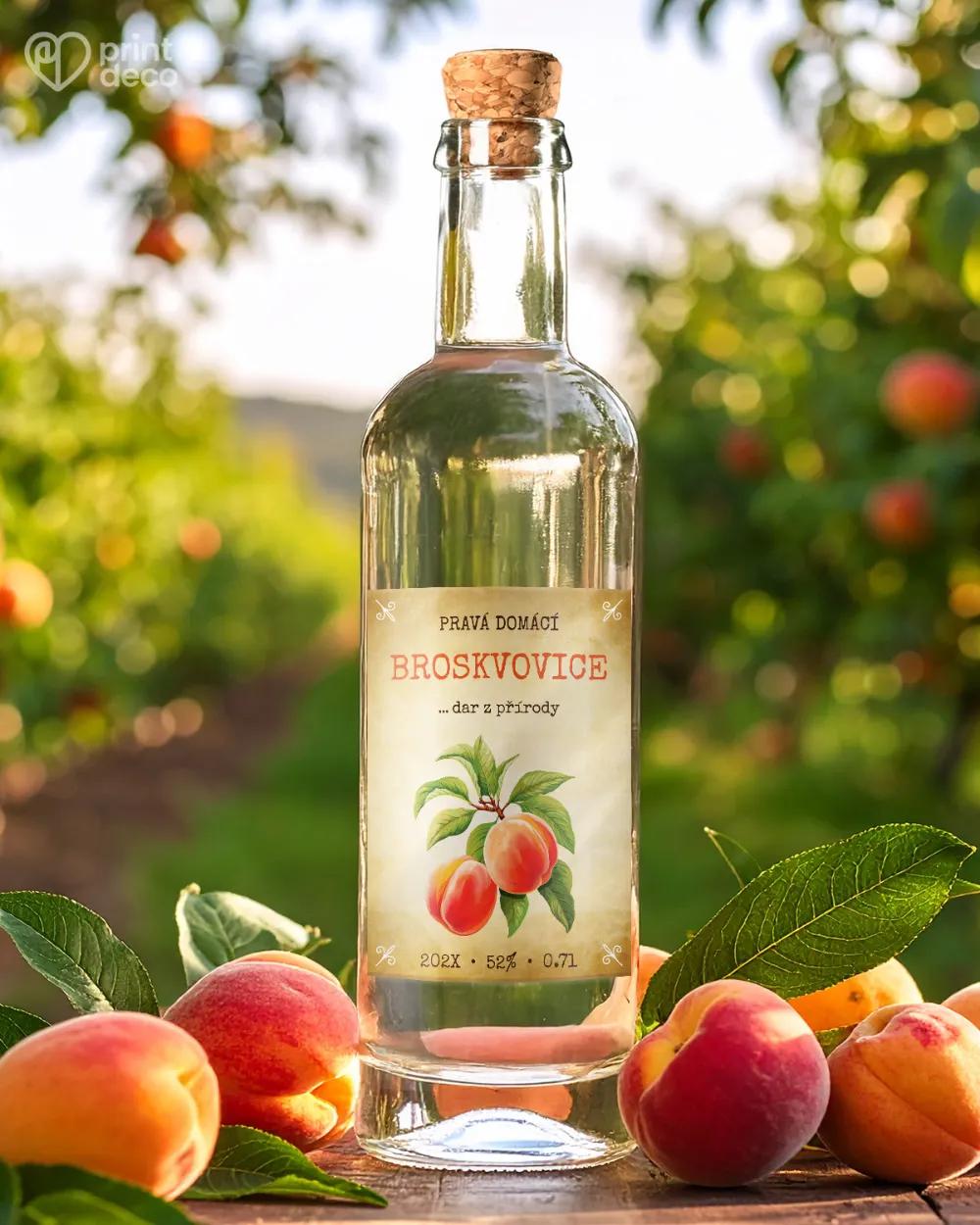 Etikety na broskvovici – motiv 10 1/2