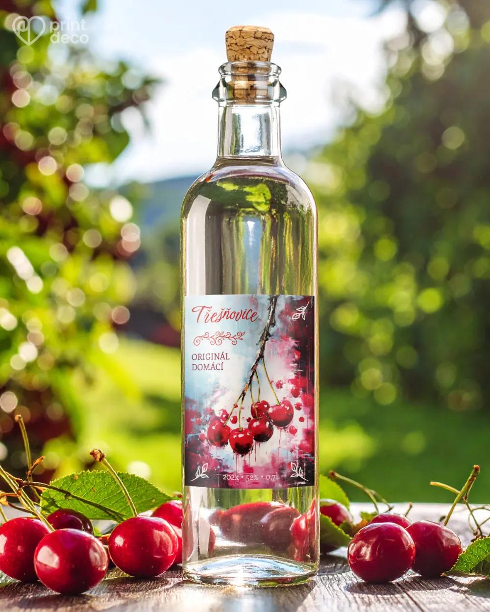 Etikety na třešňovici – motiv 03 1/2