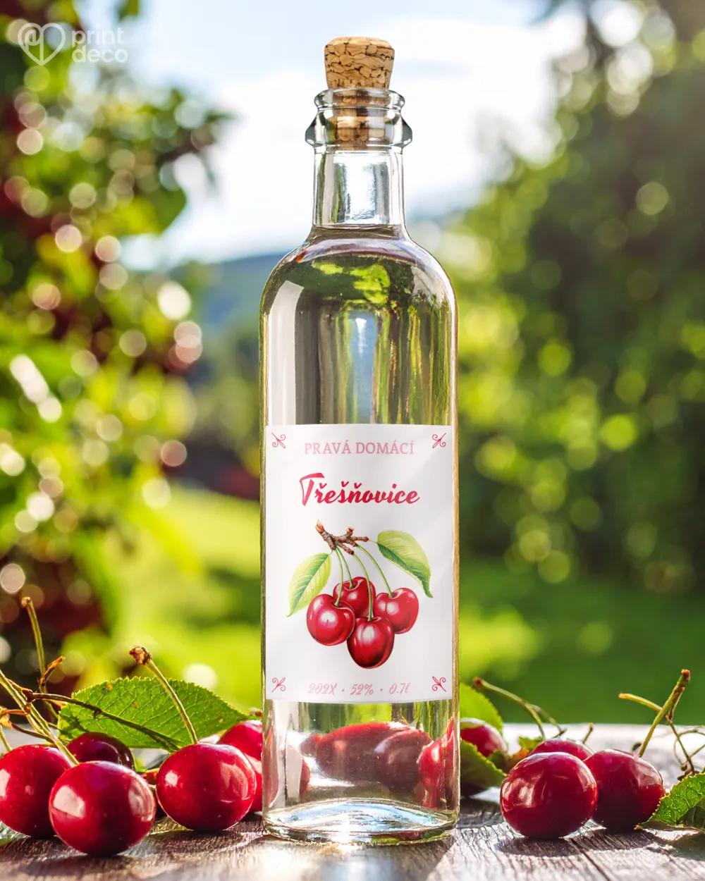 Etikety na třešňovici – motiv 07 1/2