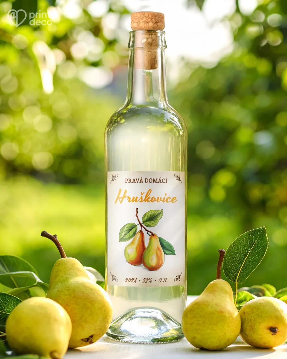 Etikety na hruškovici – motiv 10 1/2