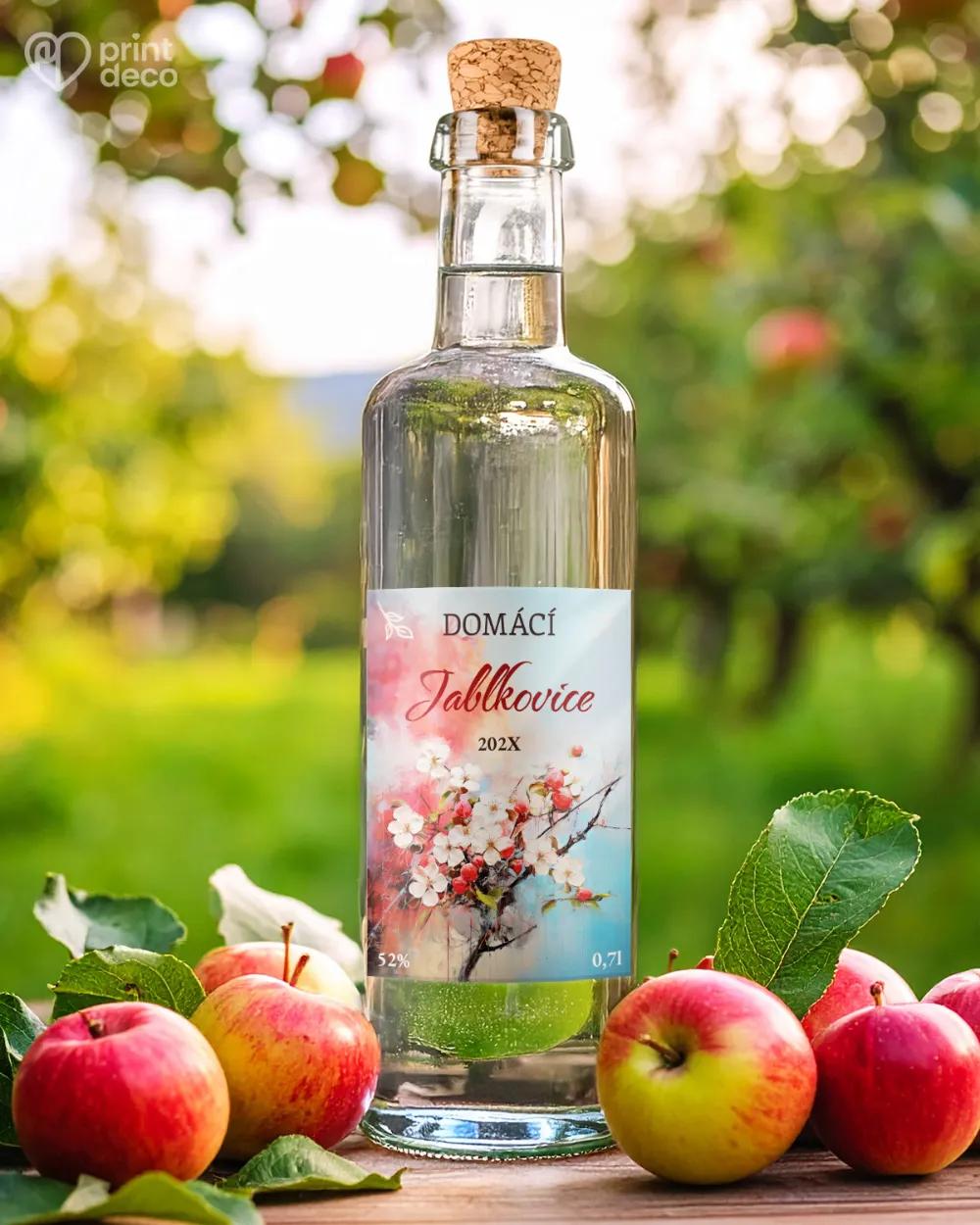 Etikety na jablkovici – motiv 06 1/2