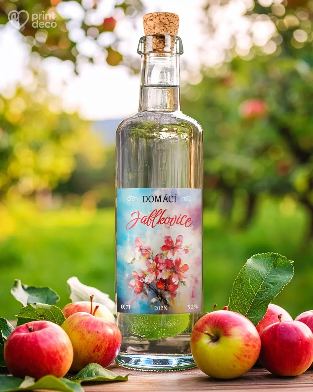 Etikety na jablkovici – motiv 07 1/2