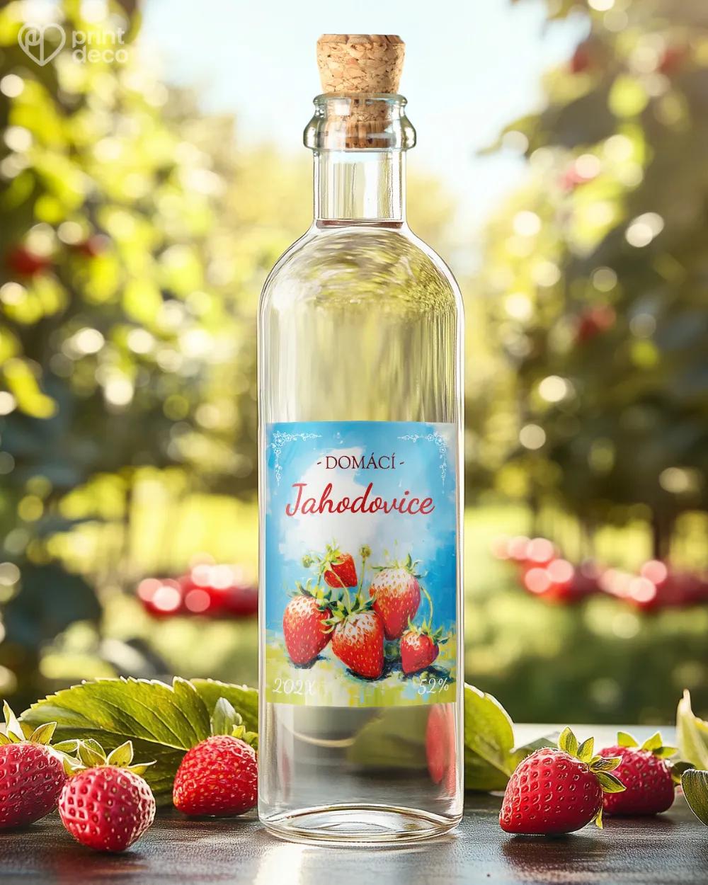 Etikety na jahodovici – motiv 01 1/2