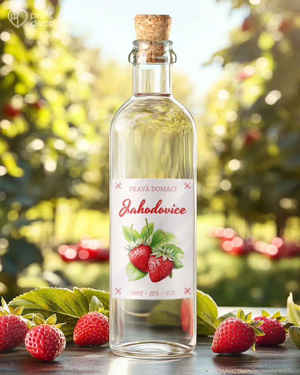 Etikety na jahodovici – motiv 06 1/2