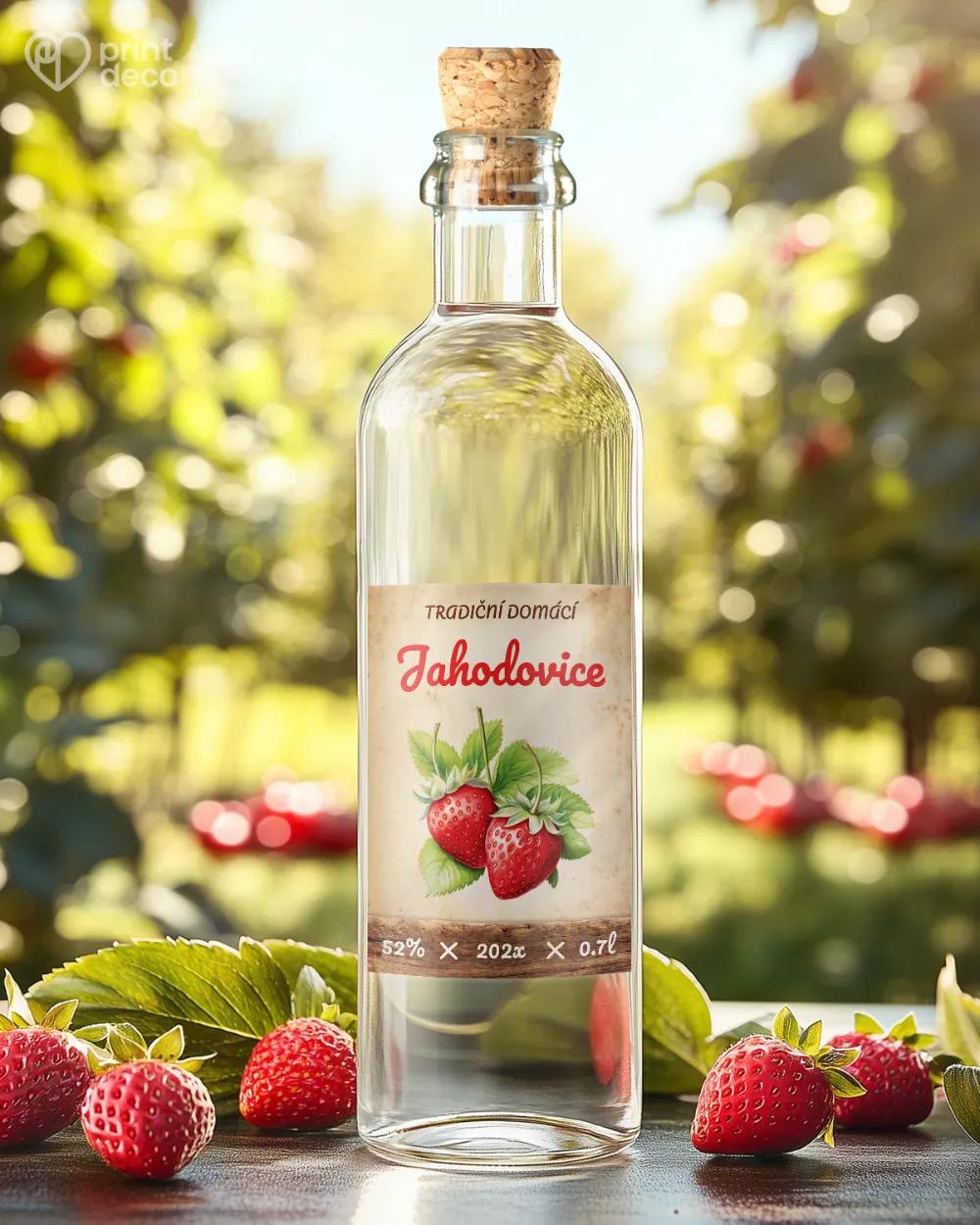 Etikety na jahodovici – motiv 09 1/2