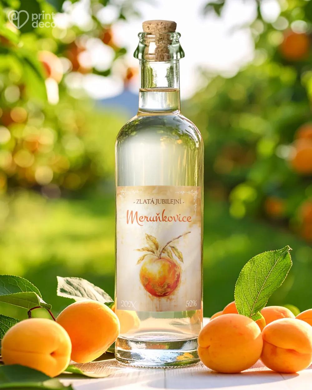 Etikety na meruňkovici – motiv 01 1/2