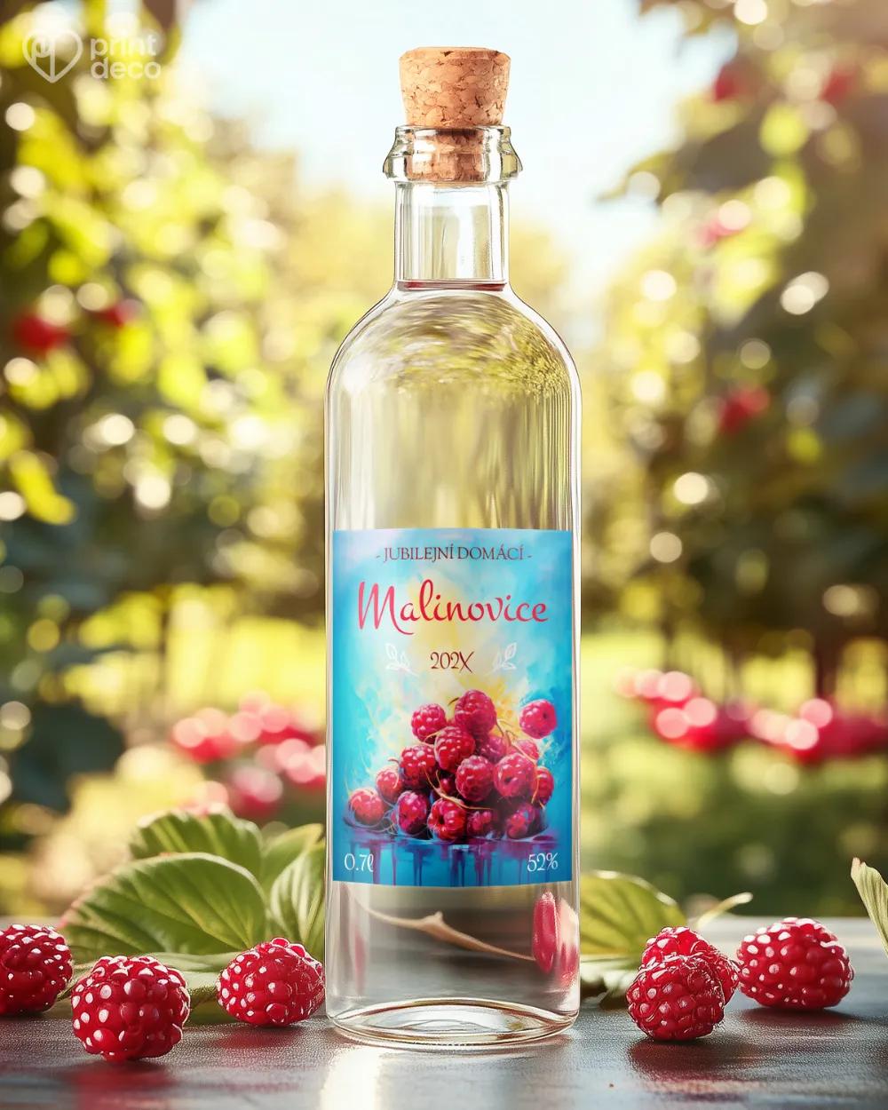 Etikety na malinovici – motiv 02 1/2