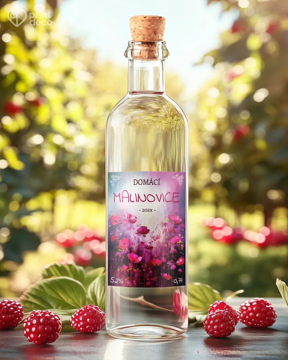 Etikety na malinovici – motiv 04 1/2