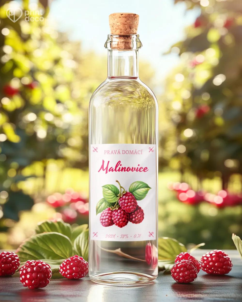 Etikety na malinovici – motiv 07 1/2