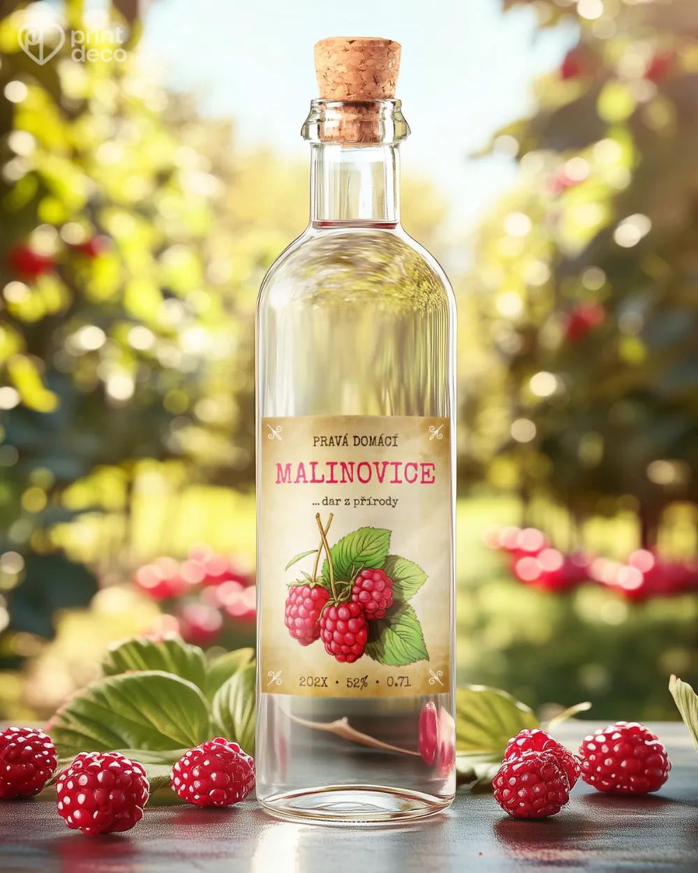 Etikety na malinovici – motiv 09 1/2