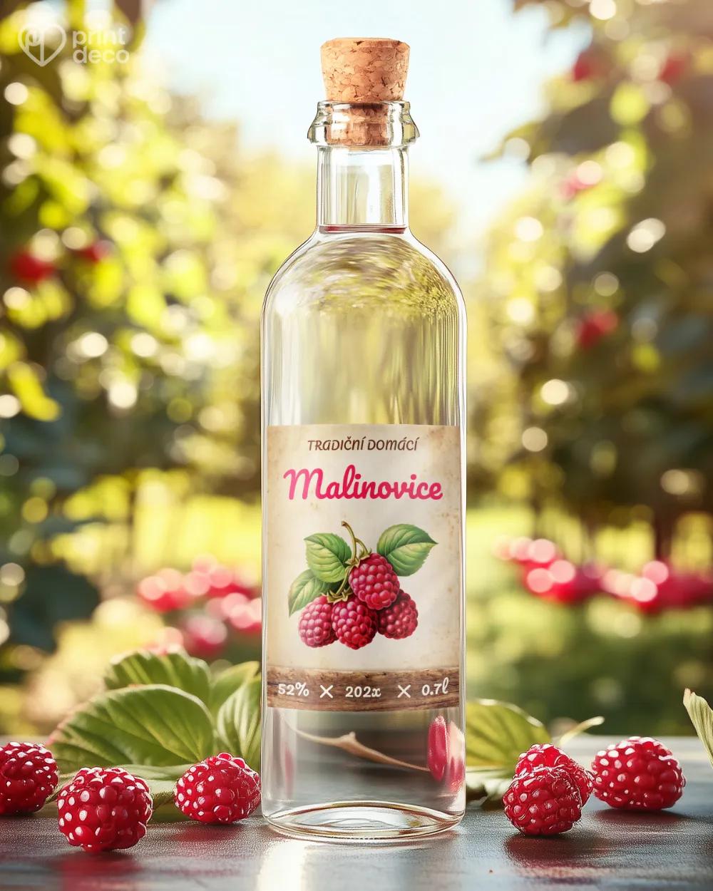 Etikety na malinovici – motiv 10 1/2