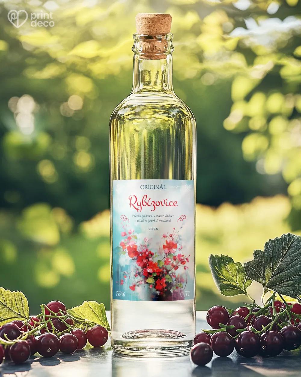 Etikety na rybízovici – motiv 03 1/2