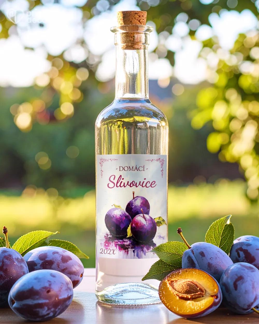 Etikety na slivovici - motiv 04 1/2