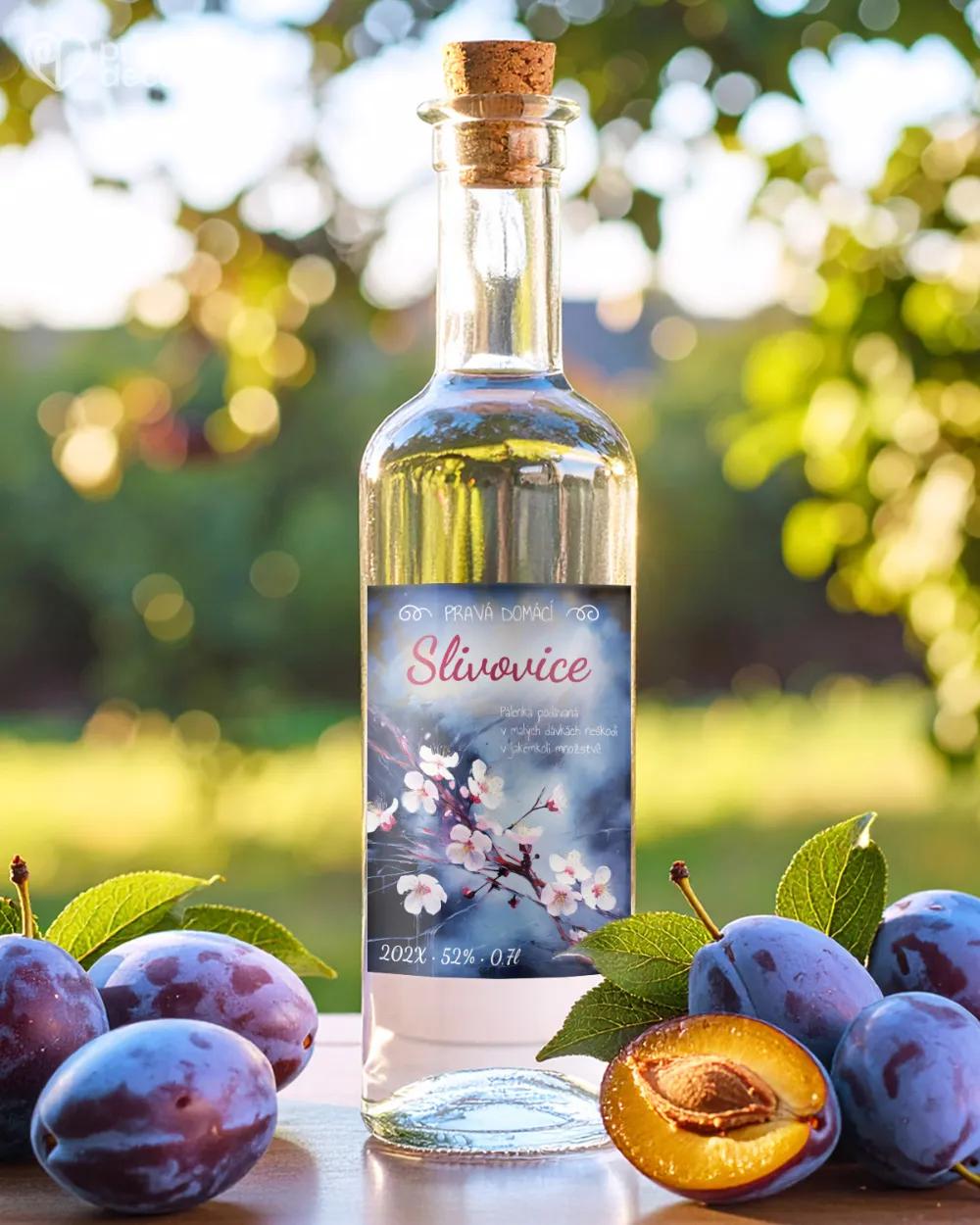 Etikety na slivovici - motiv 06 1/2