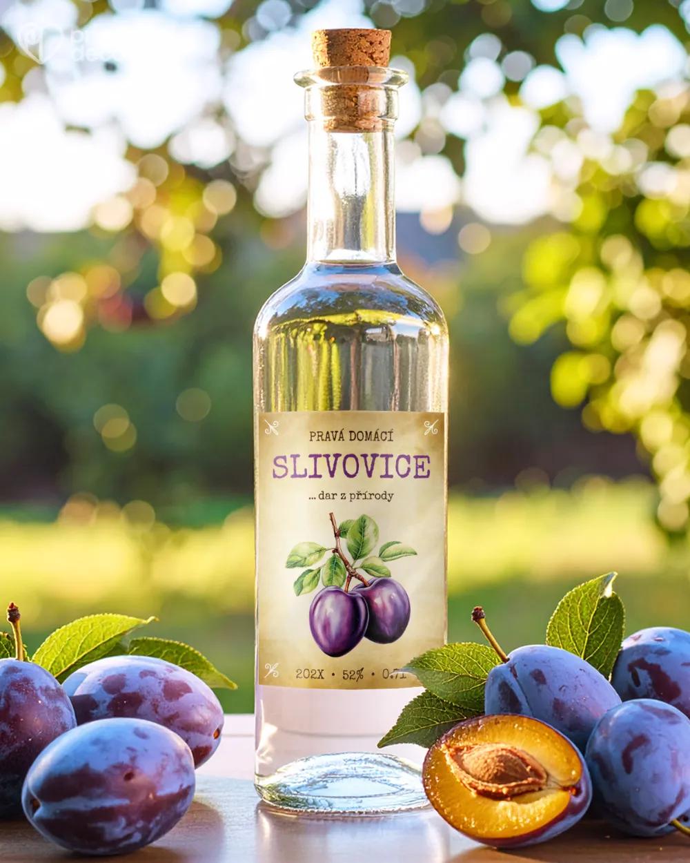 Etikety na slivovici - motiv 10 1/2