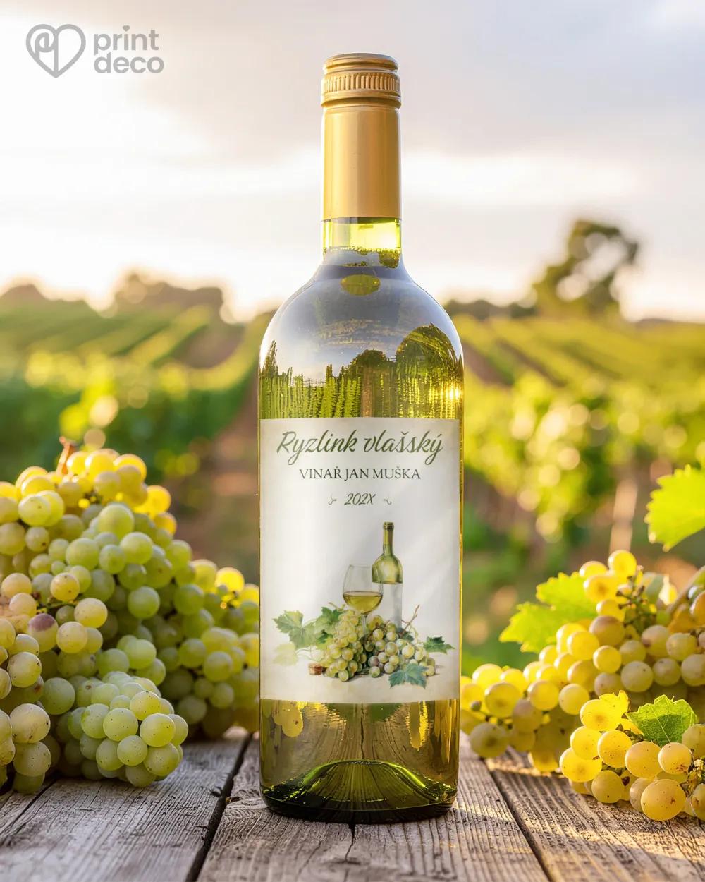 Etikety na víno - motiv 06 1/2