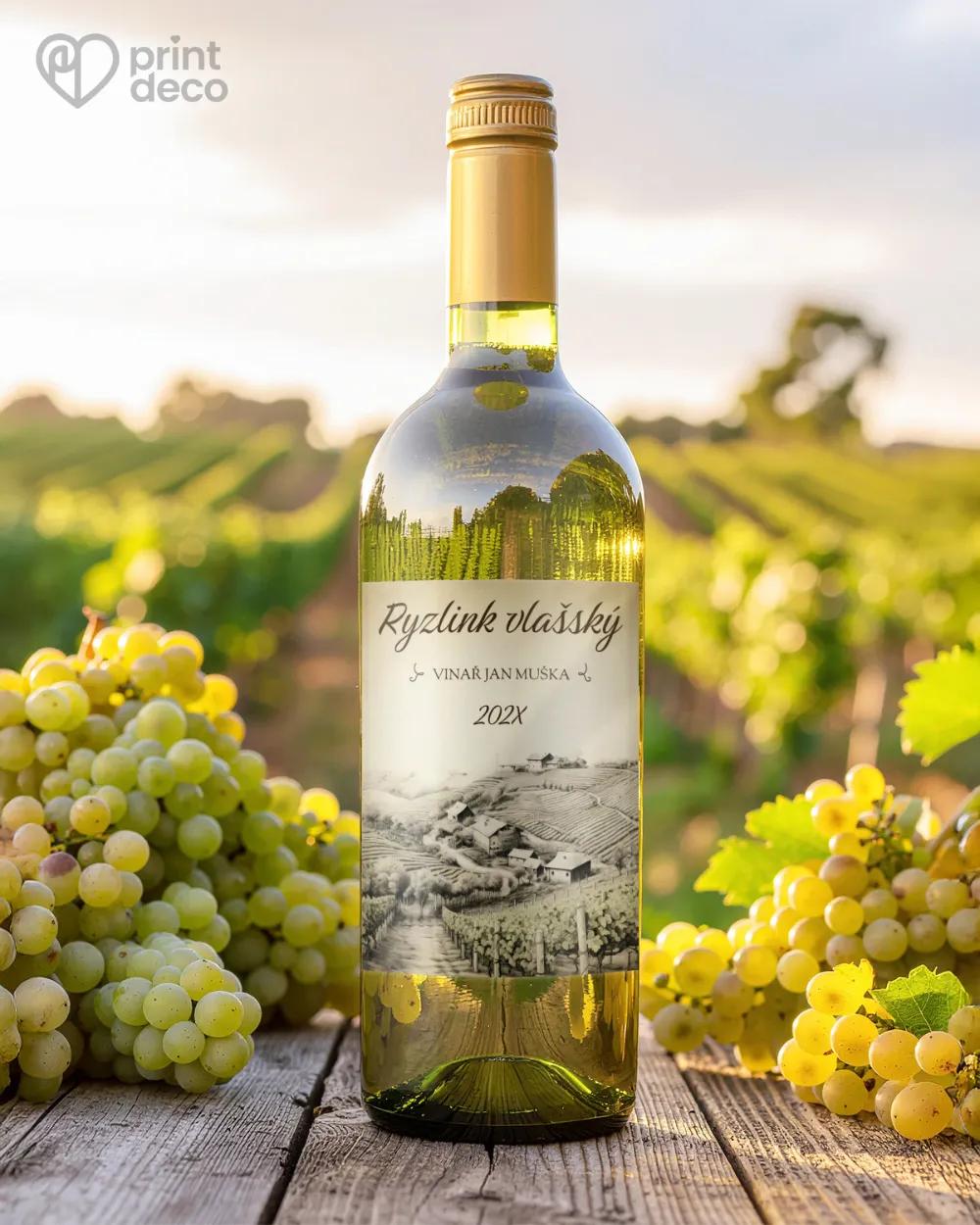 Etikety na víno - motiv 31 1/2