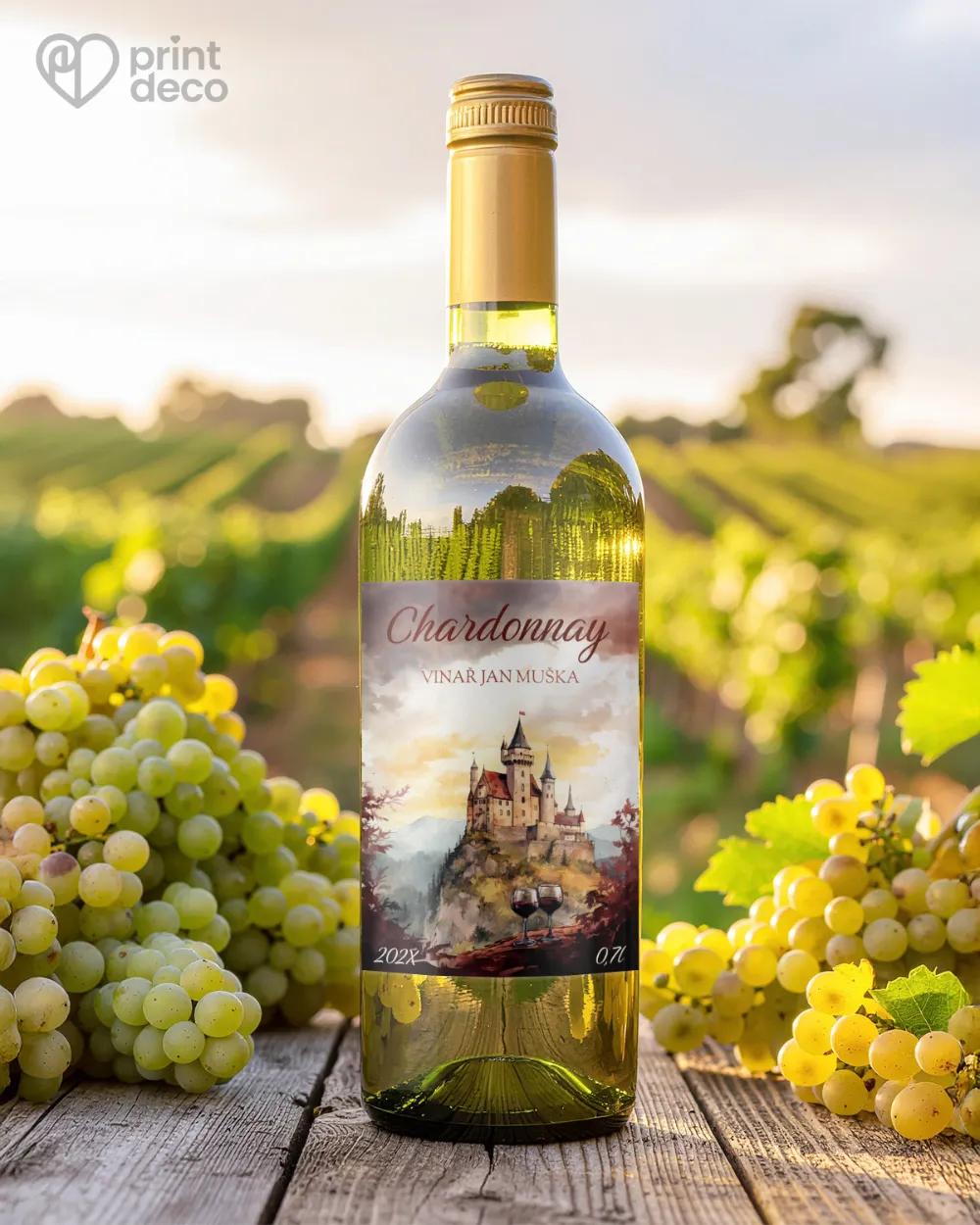 Etikety na víno - motiv 41 1/2