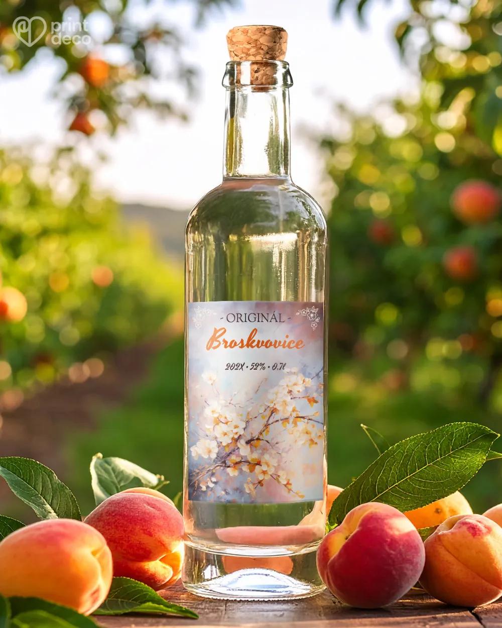 Etikety na broskvovici – motiv 13 1/2