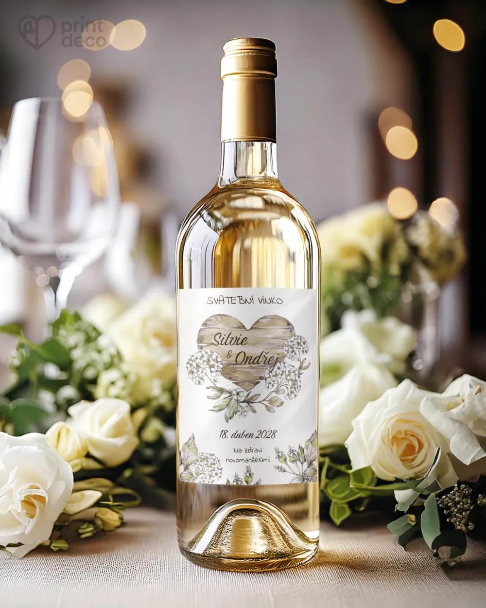 Svatební etikety Rustic 1/2