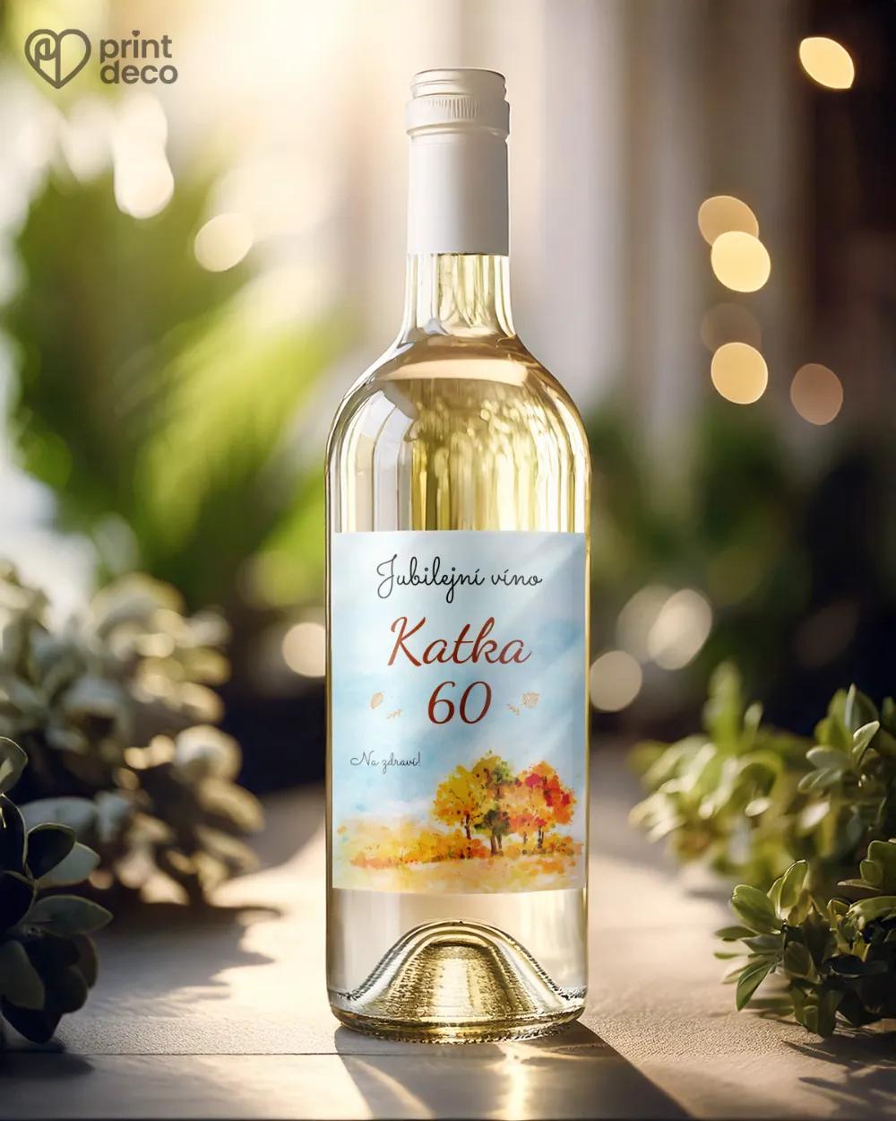 Etikety na láhve Podzim I. 1/2