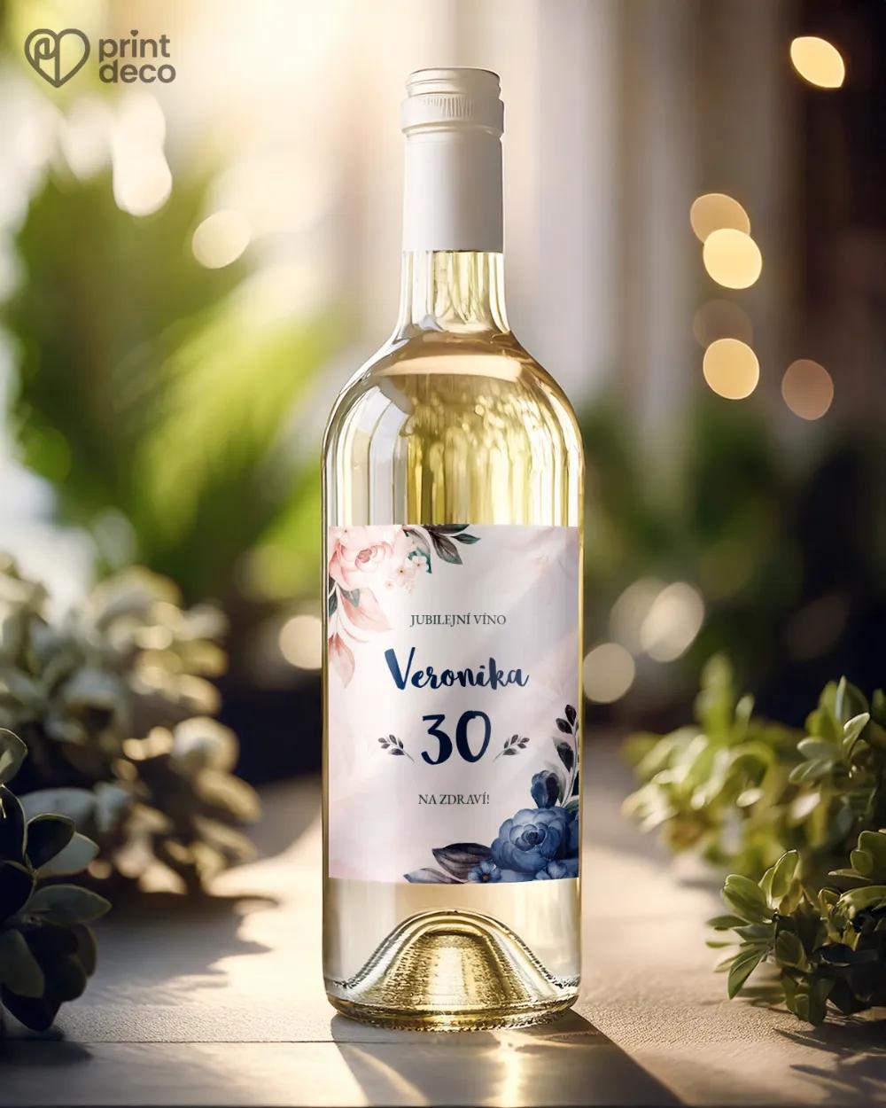 Etikety na láhve Růže IV. 1/2