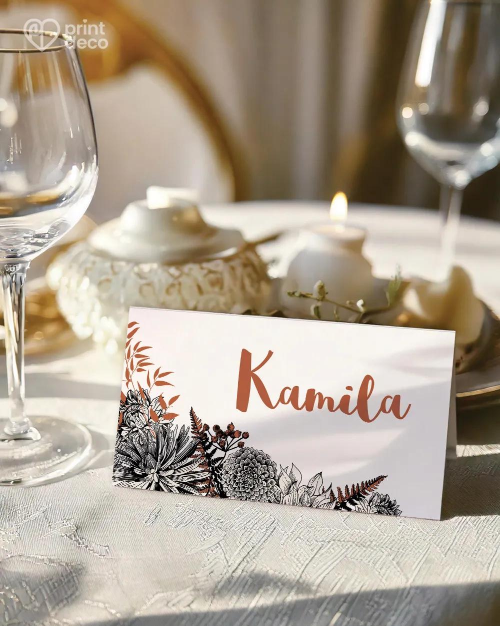 Jmenovky na oslavu Polní květiny III.