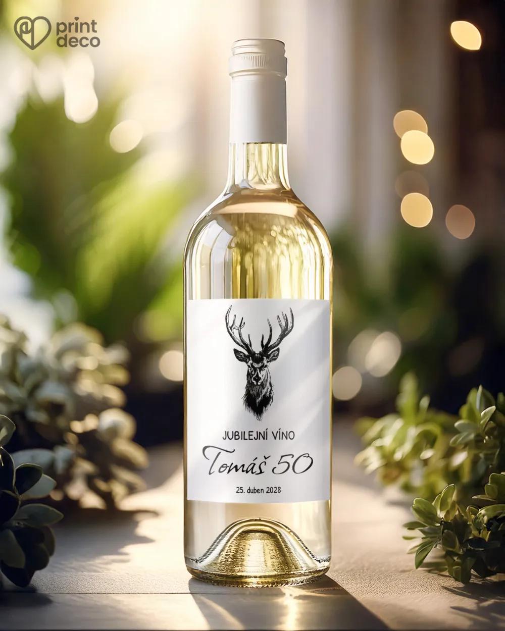 Etikety na láhve Jelen VII. 1/2