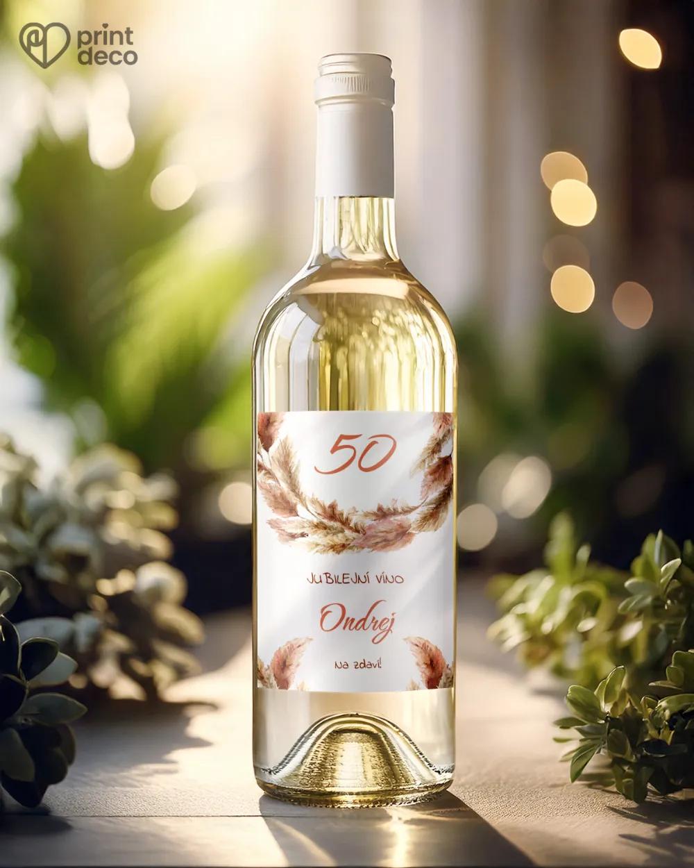 Etikety na láhve Bohem I. 1/2