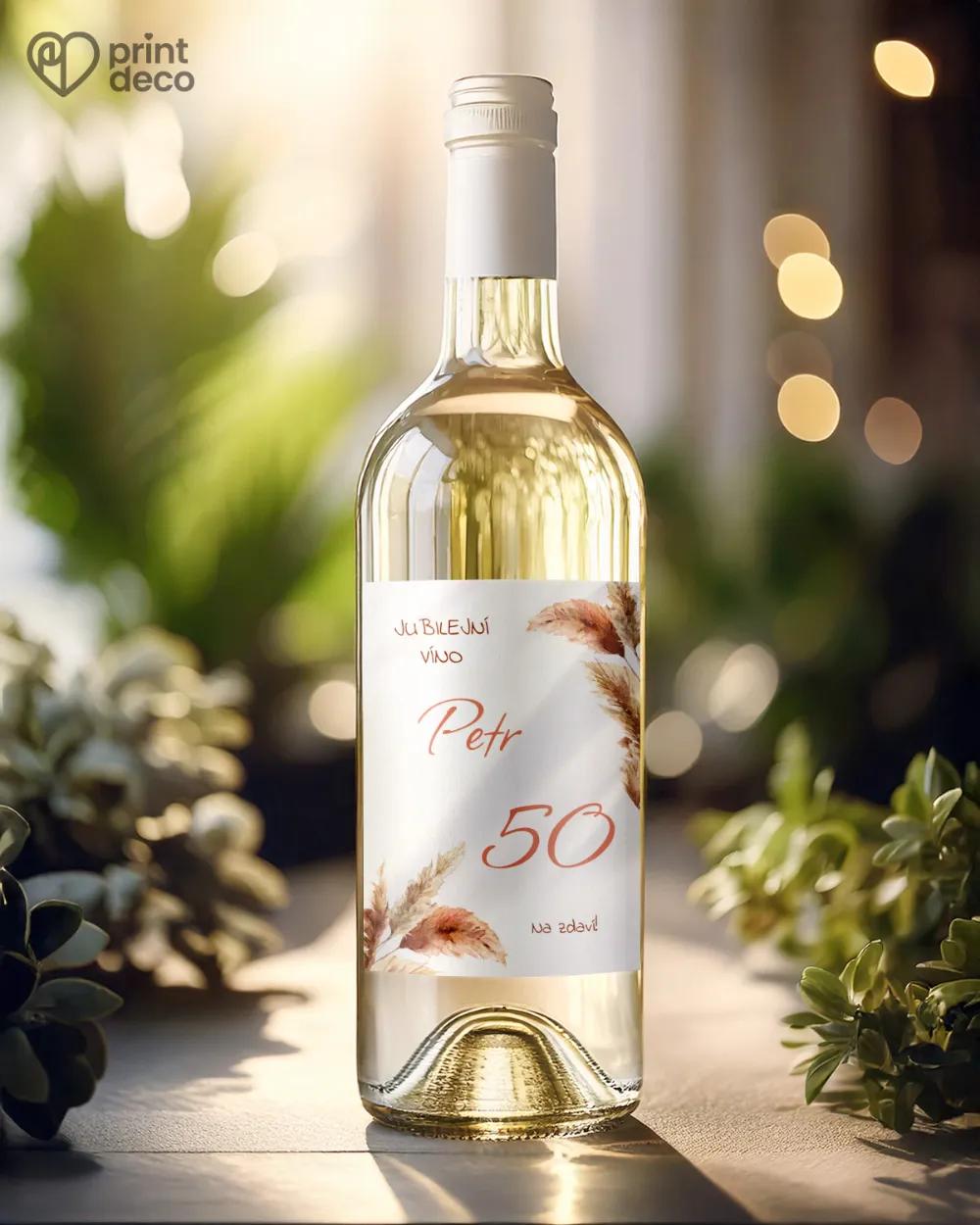 Etikety na láhve Bohem II. 1/2