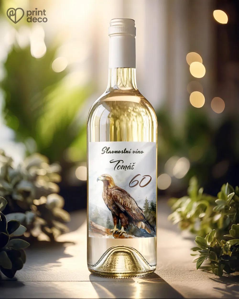 Etikety na láhve Orel III. 1/2