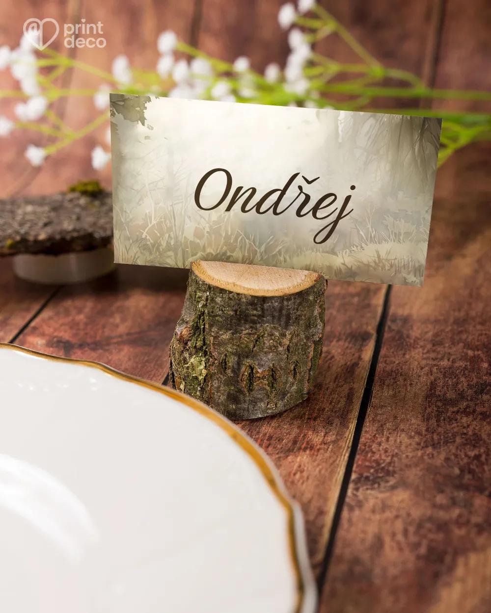 Jmenovky na oslavu Lovecký pes I. 1/6